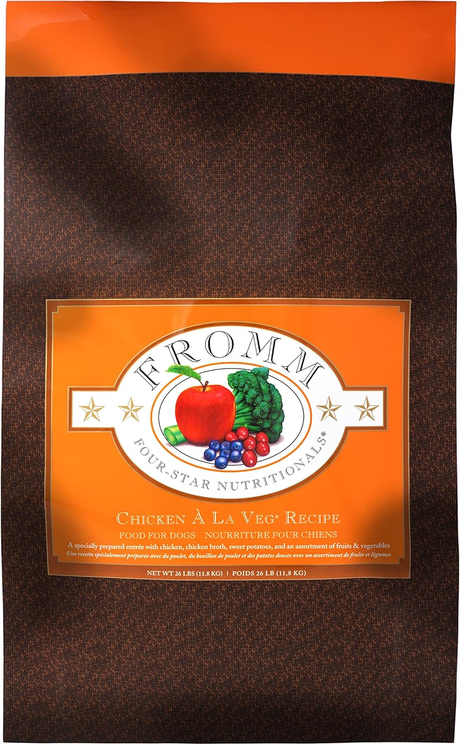 Fromm Four-Star Chicken A La Veg Dry Dog Food