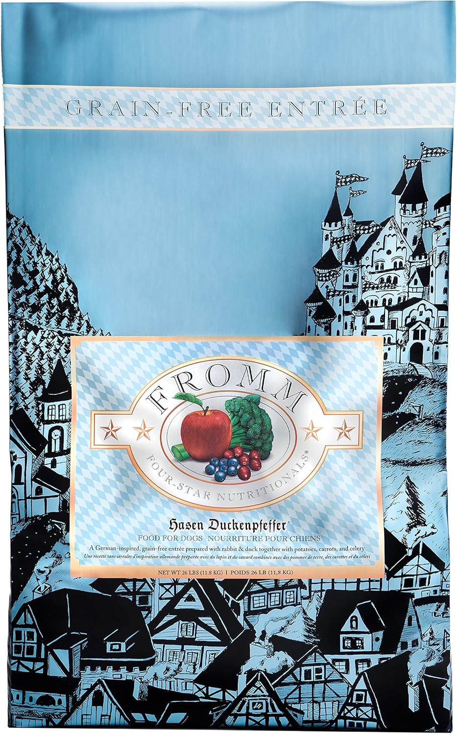 Fromm Four-Star Grain Free Hasen Duckenpfeffer Dry Dog Food