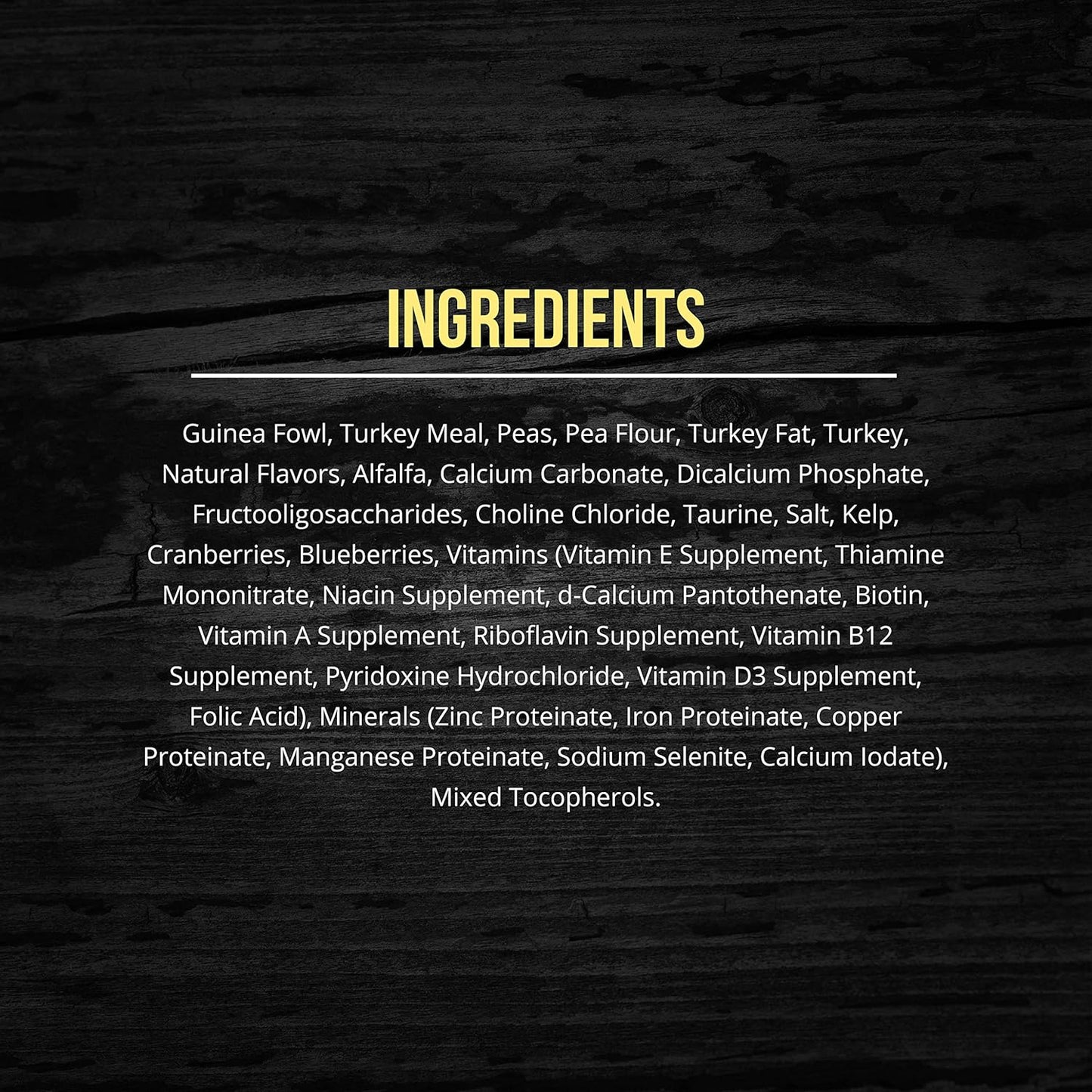 Fussie Cat Market Fresh Grain-Free Guinea Fowl and Turkey Dry Food (Discontinued)