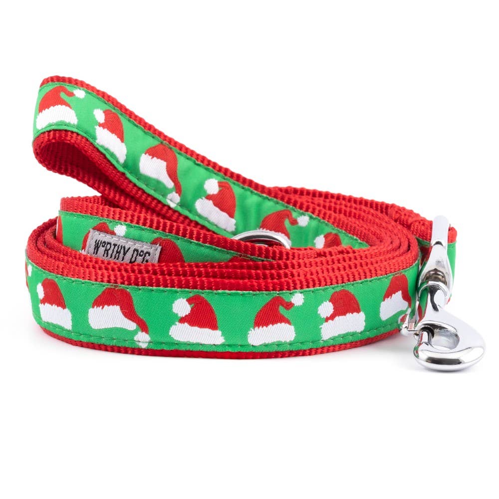 Worthy Dog - Santa Hats Lead