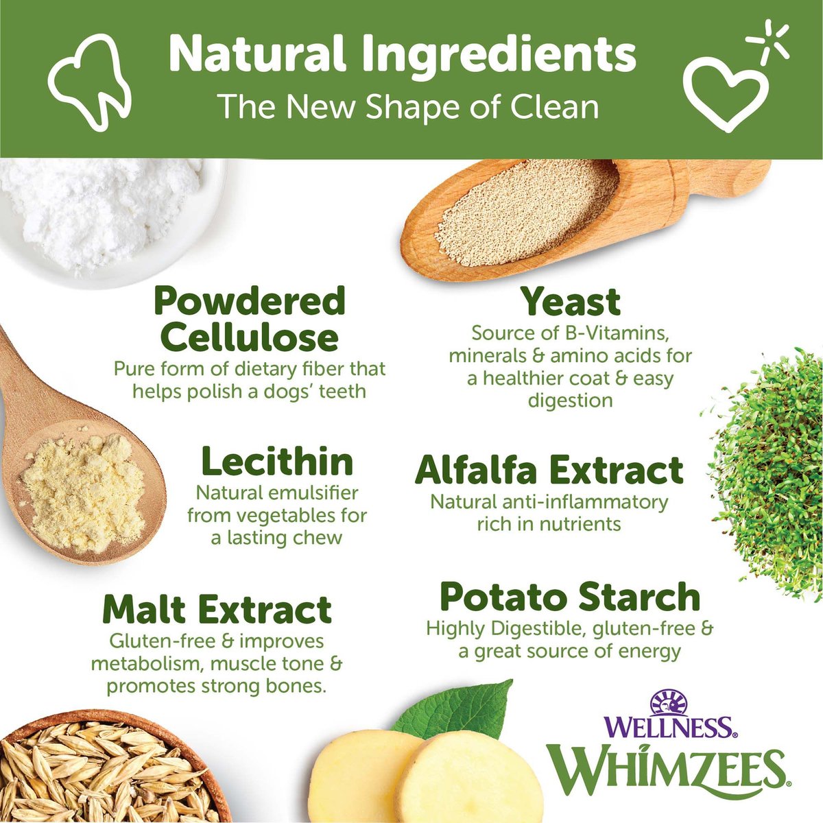 WHIMZEES by Wellness Puppy Natural Grain-Free Dental Dog Treats