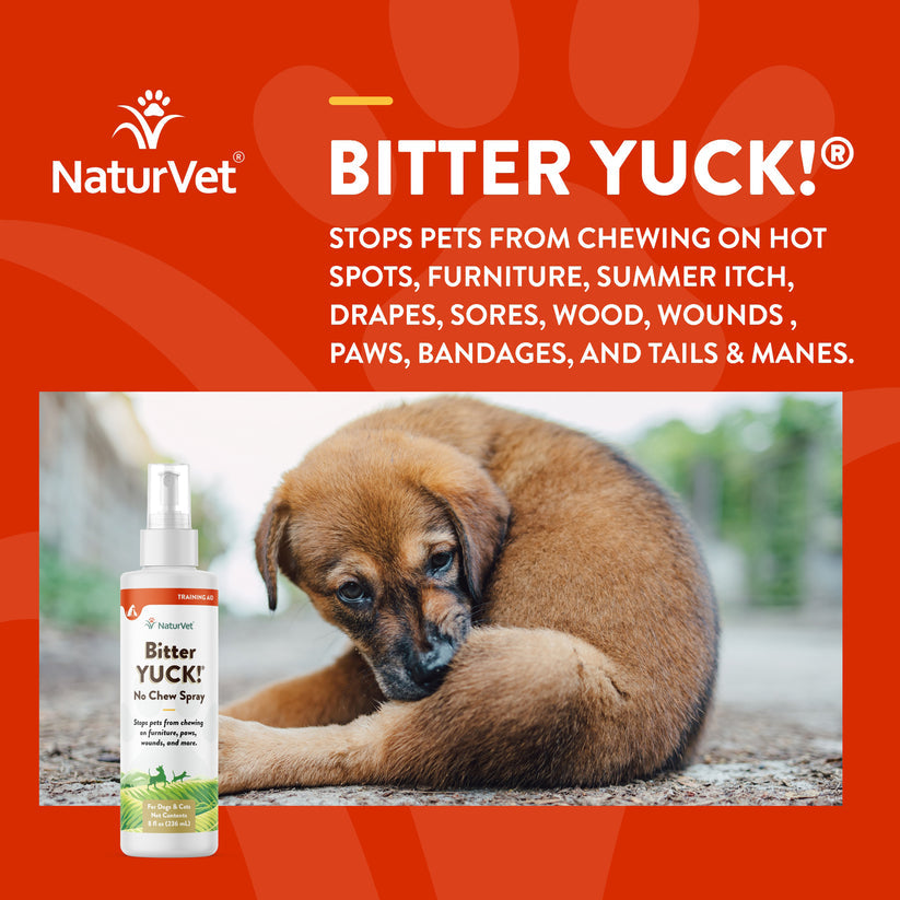 NaturVet Bitter Yuck! No Chew Spray