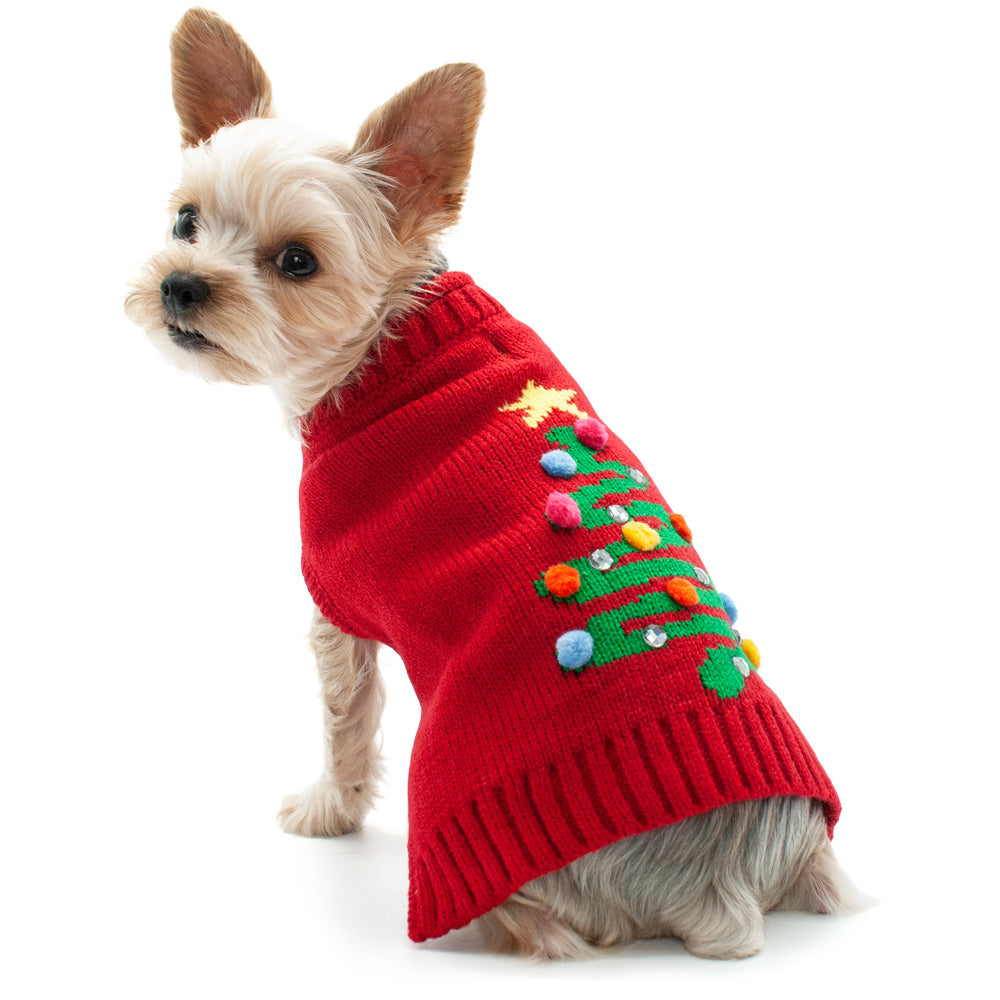 Dogo Pet Dog Sweater, Christmas Tree