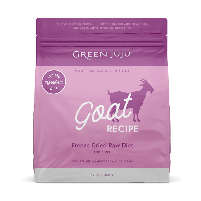 Green Juju Dog Freeze Dried Goat Raw Limited Ingredient Diet