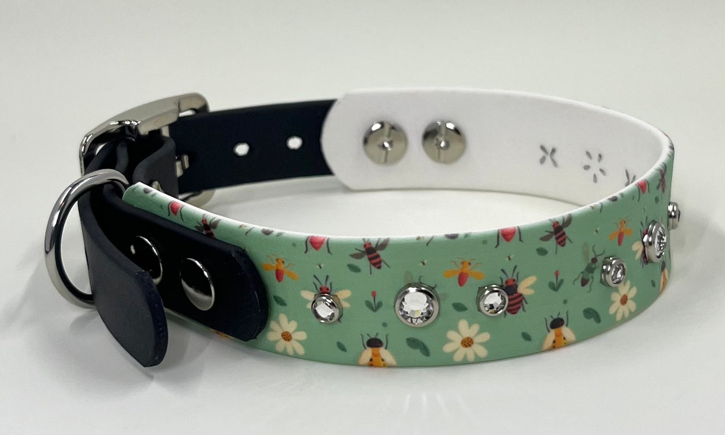 So Fetching Designer Collar, Spring Theme