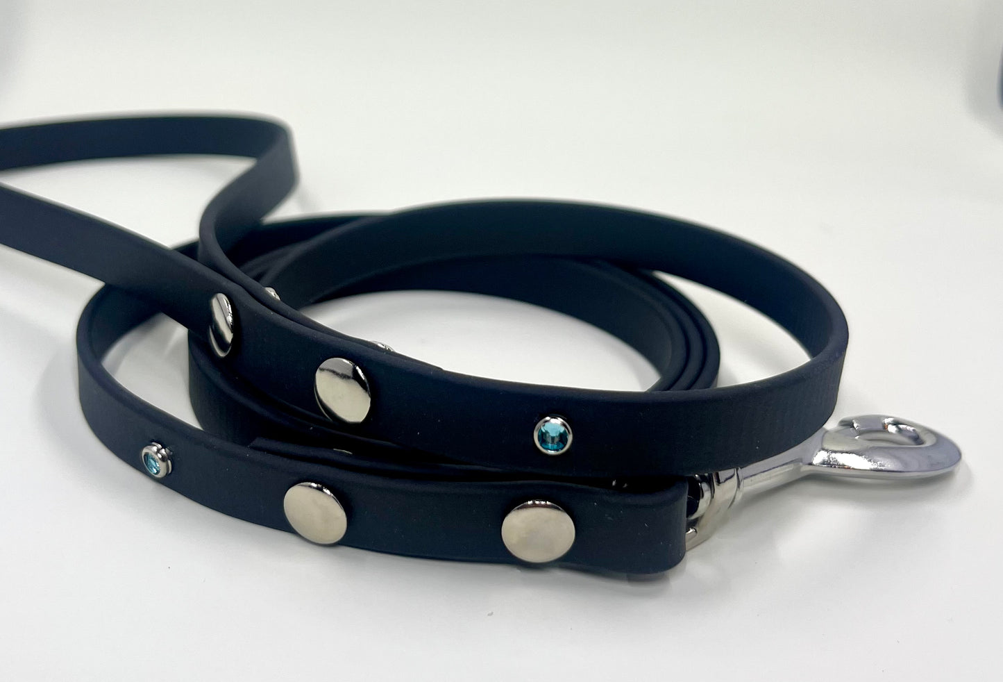 So Fetching Bit of Bling 5-Foot BioThane Leash
