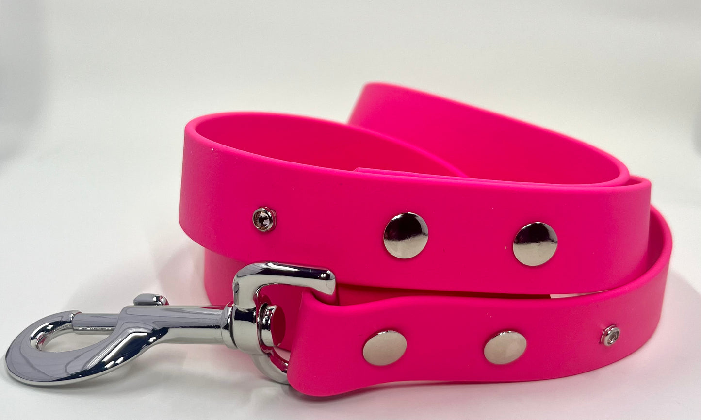 So Fetching Bit of Bling 5-Foot BioThane Leash