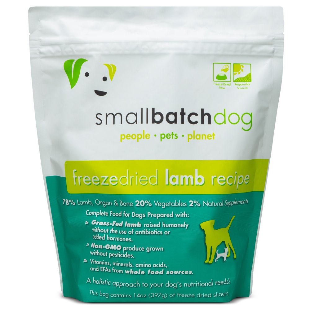 Smallbatch Dog Lamb Freeze Dried Sliders