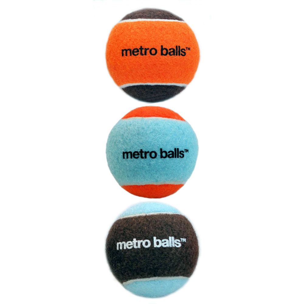 Metro Balls Pet Tennis Ball Dog Toy