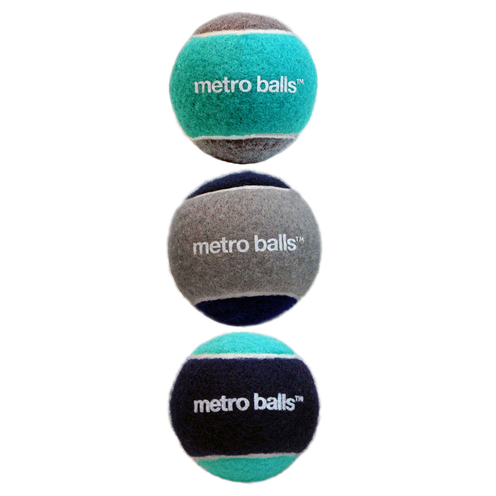 Metro Balls Pet Tennis Ball Dog Toy