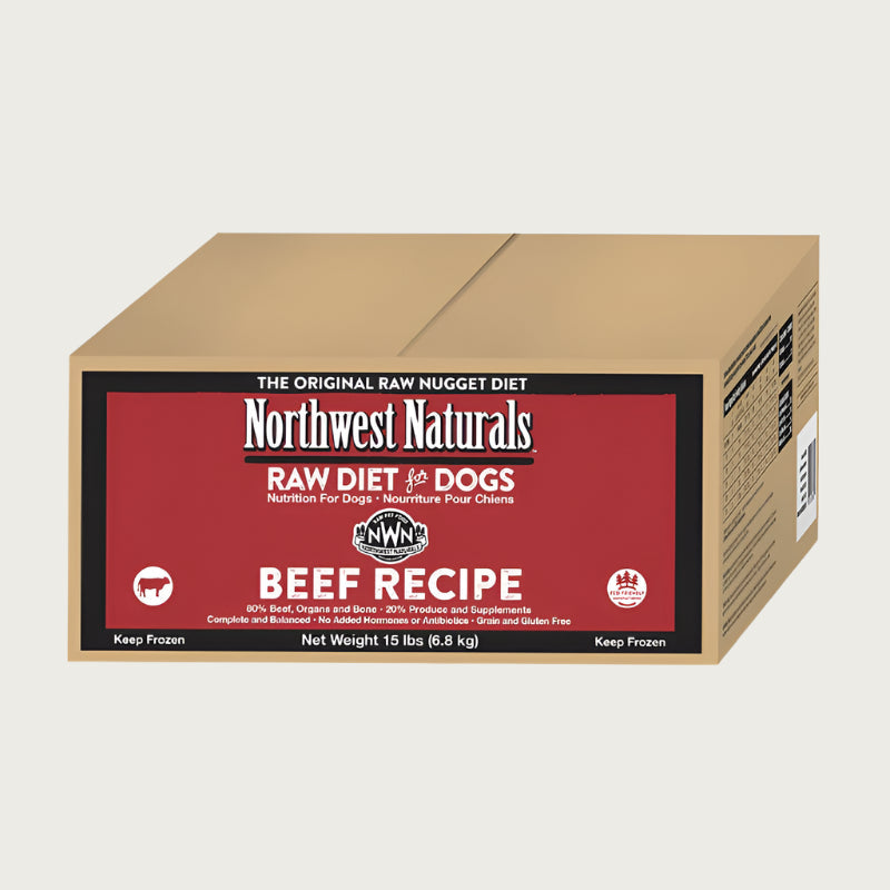 Northwest Naturals Frozen Raw Beef Nuggets Dog Food