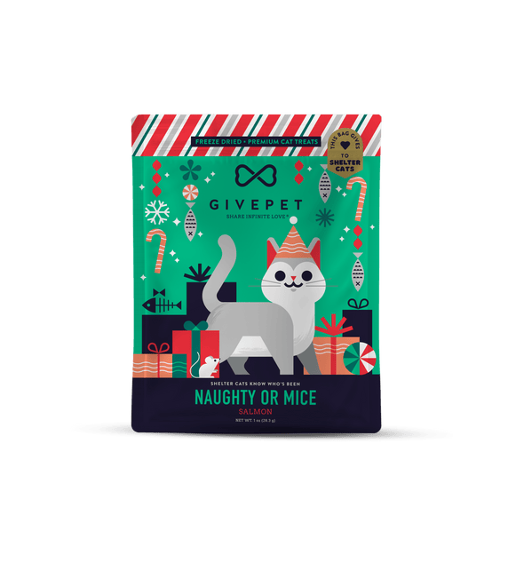 GivePet "Naughty or Mice" Cat Treats