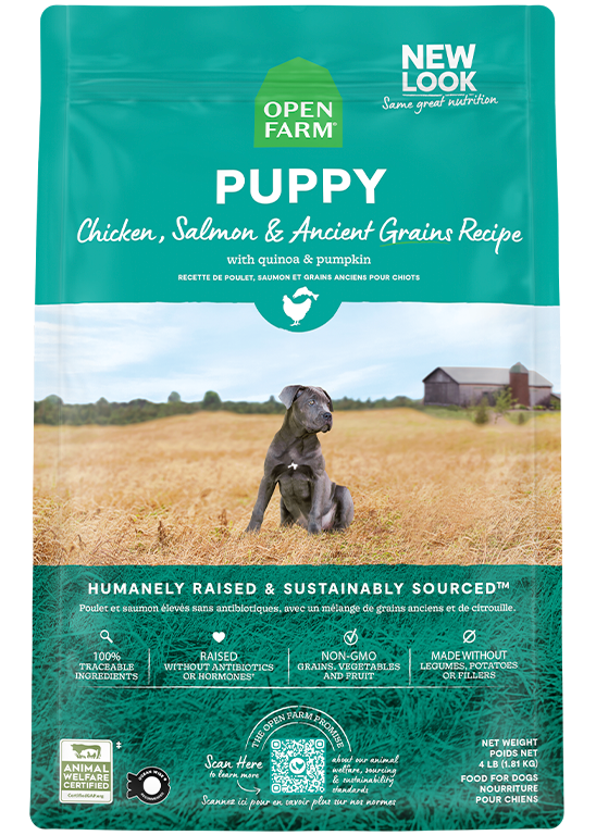 Open Farm Dog Puppy with Chicken, Salmon, and Ancient Grains Dry Food