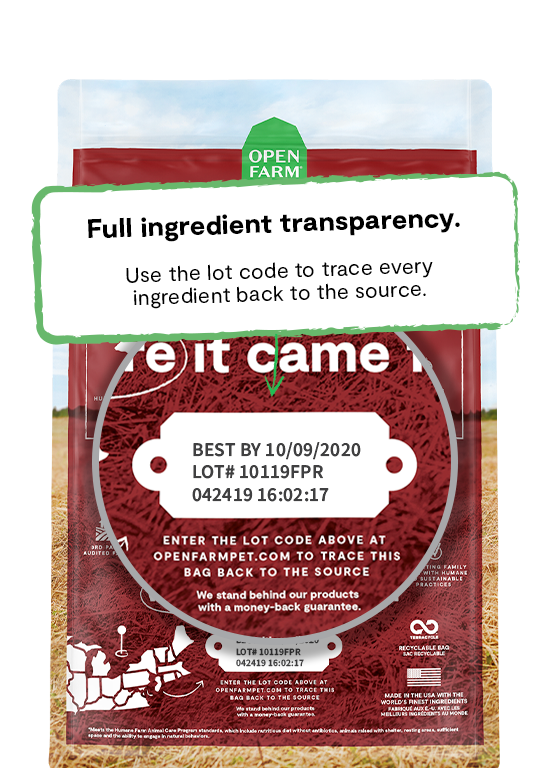 Open Farm Ancient Grains Grass-Fed Beef Dry Dog Food