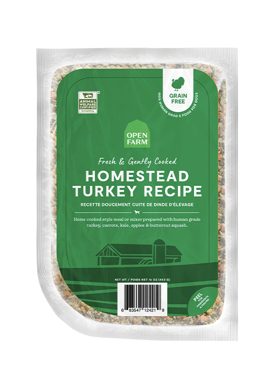 Open Farm Dog Gently Cooked Turkey Frozen Food