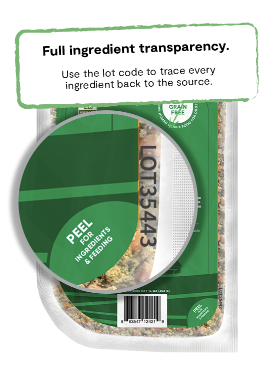 Open Farm Dog Gently Cooked Turkey Frozen Food