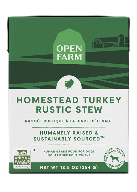 Open Farm Dog Grain Free Homestead Turkey Rustic Stew Wet Food