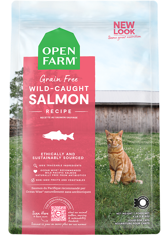 Open Farm Cat Grain Free Wild Salmon Dry Food