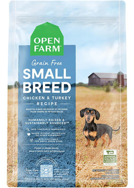 Open Farm Dog Grain Free Small Breed Chicken and Turkey Dry Food