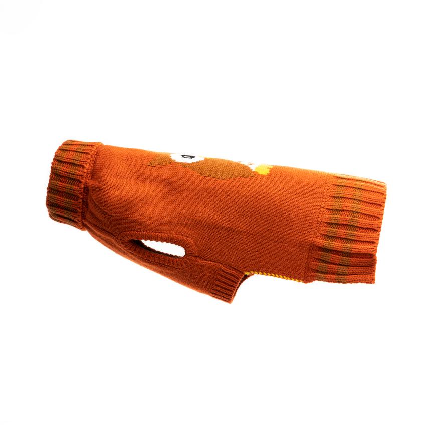Fabdog Owl Turtleneck Dog Sweater