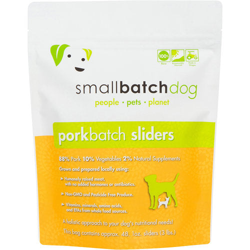 Smallbatch Dog Pork Frozen Sliders