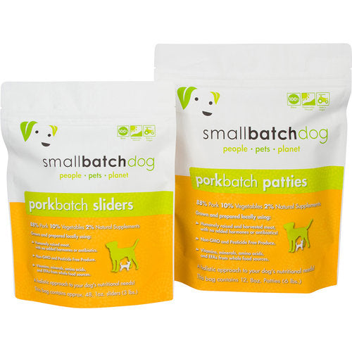 Smallbatch Dog Pork Frozen Sliders