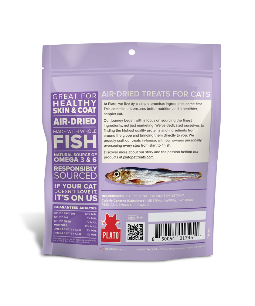 Plato Baltic Sprat Cat Treats