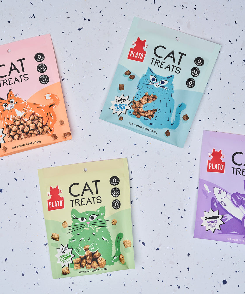 Plato Chicken & Catnip Cat Treats
