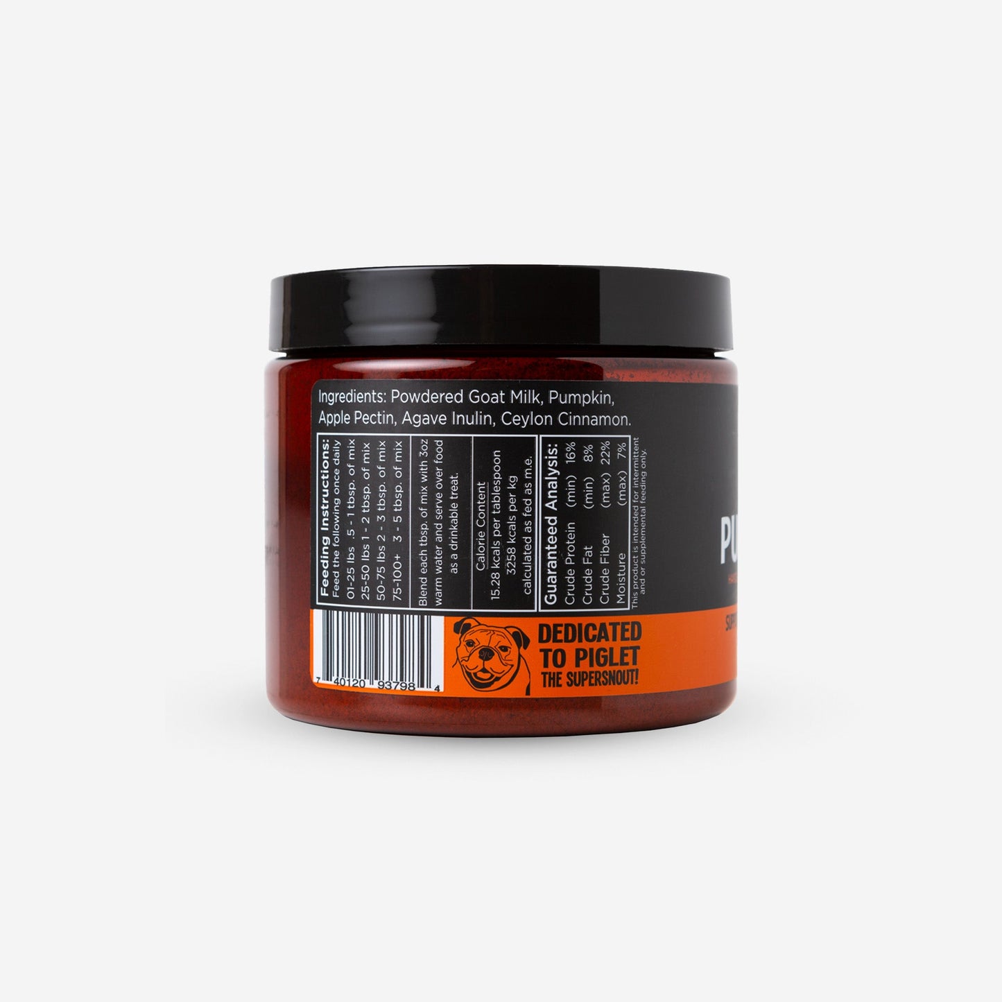 Super Snouts Pumpkin Latte Digestive Supplement for Dogs and Cats
