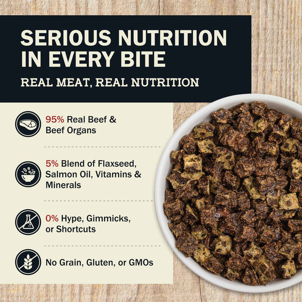Redbarn Dog Grain Free Gently Air Dried Beef Powerfood