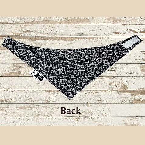 Lulu London Spooky Ghosts Reversible Dog Bandana