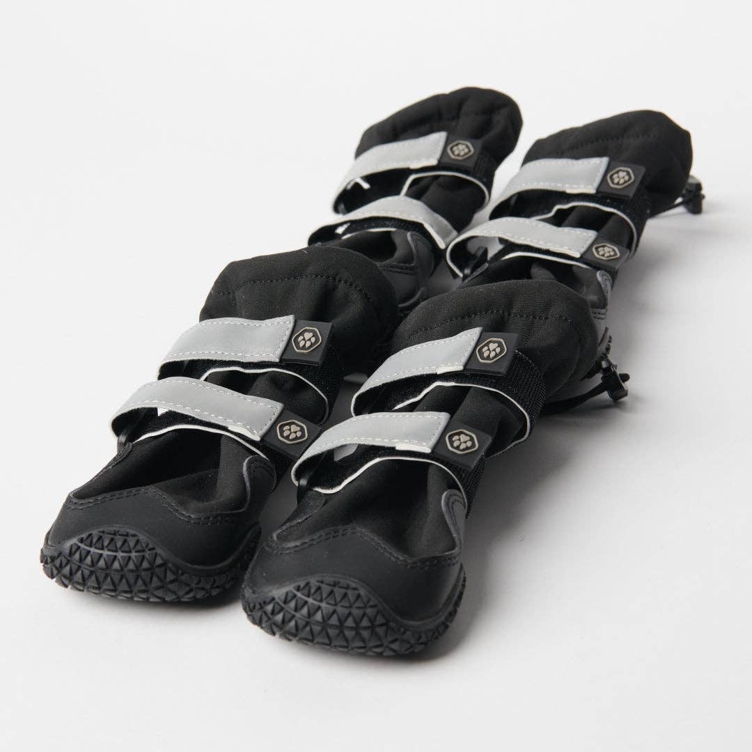 Spark Paws Flex Shell Water-Resistant Dog Boots - Black