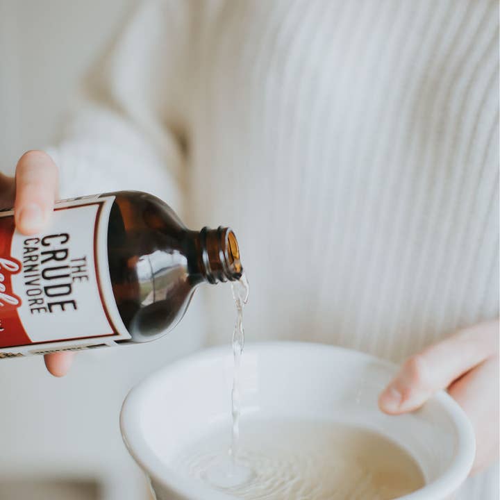 Crude Carnivore Beef Bone Broth for Dogs and Cats