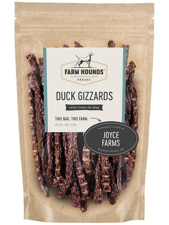 Farm Hounds Dog Duck Gizzard Sticks Treat
