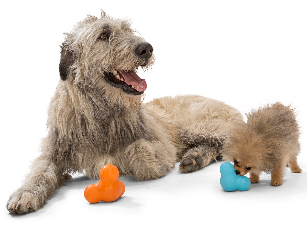 West Paw Tux Puzzle Treat-Dispensing Slow Feeder Dog Toy