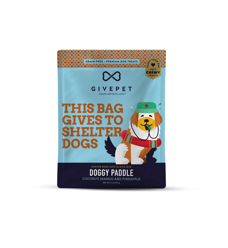 GivePet "Doggy Paddle" Dog Treats
