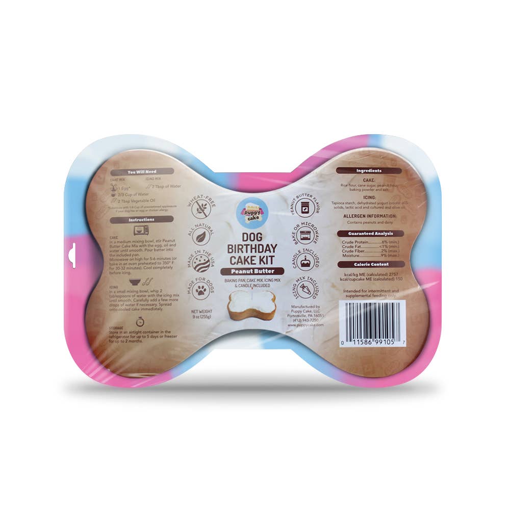 Puppy Cake Dog Birthday Cake Kit