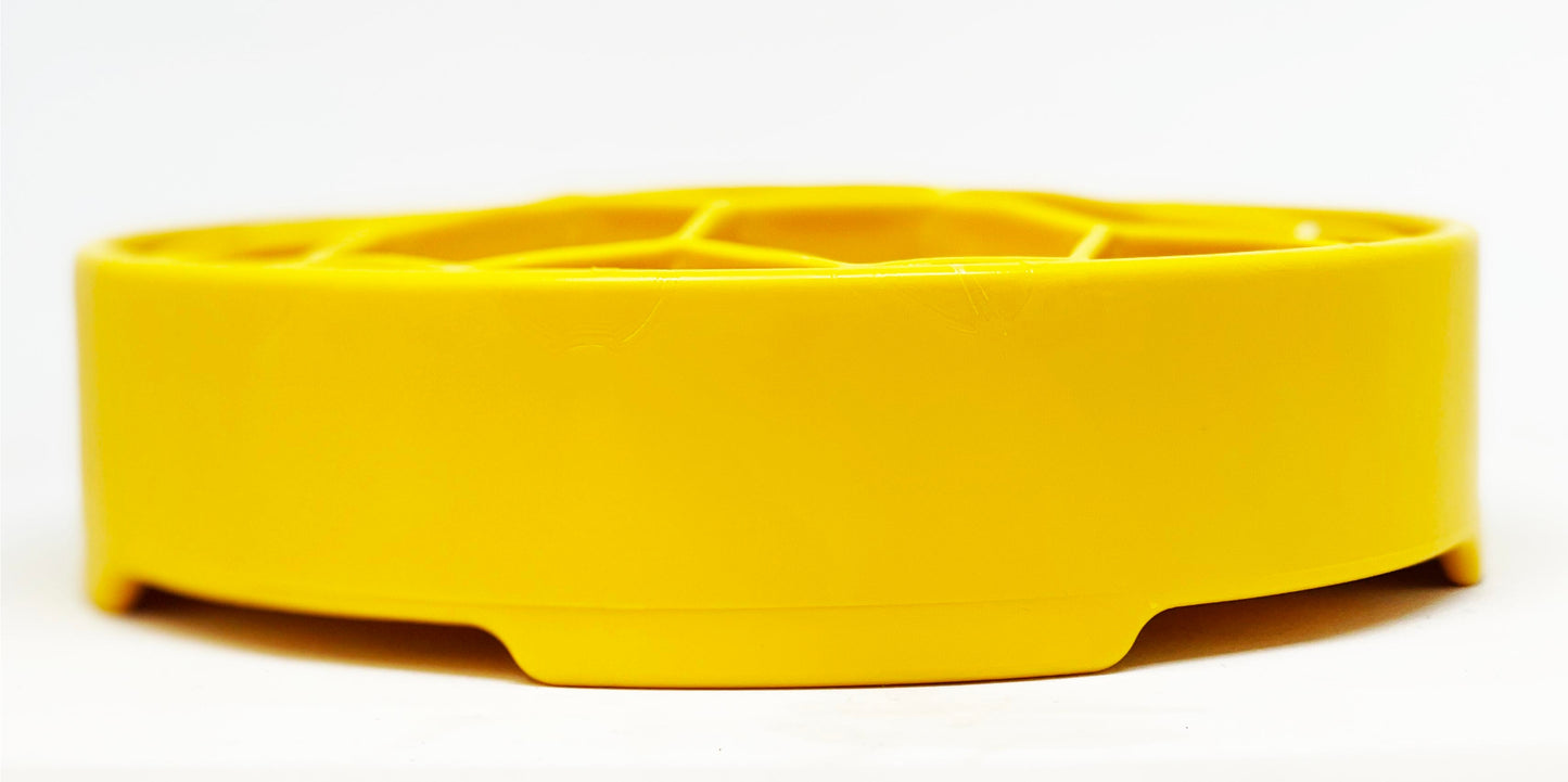 SodaPup Enrichment Slow Feeder Bowl, Honeycomb