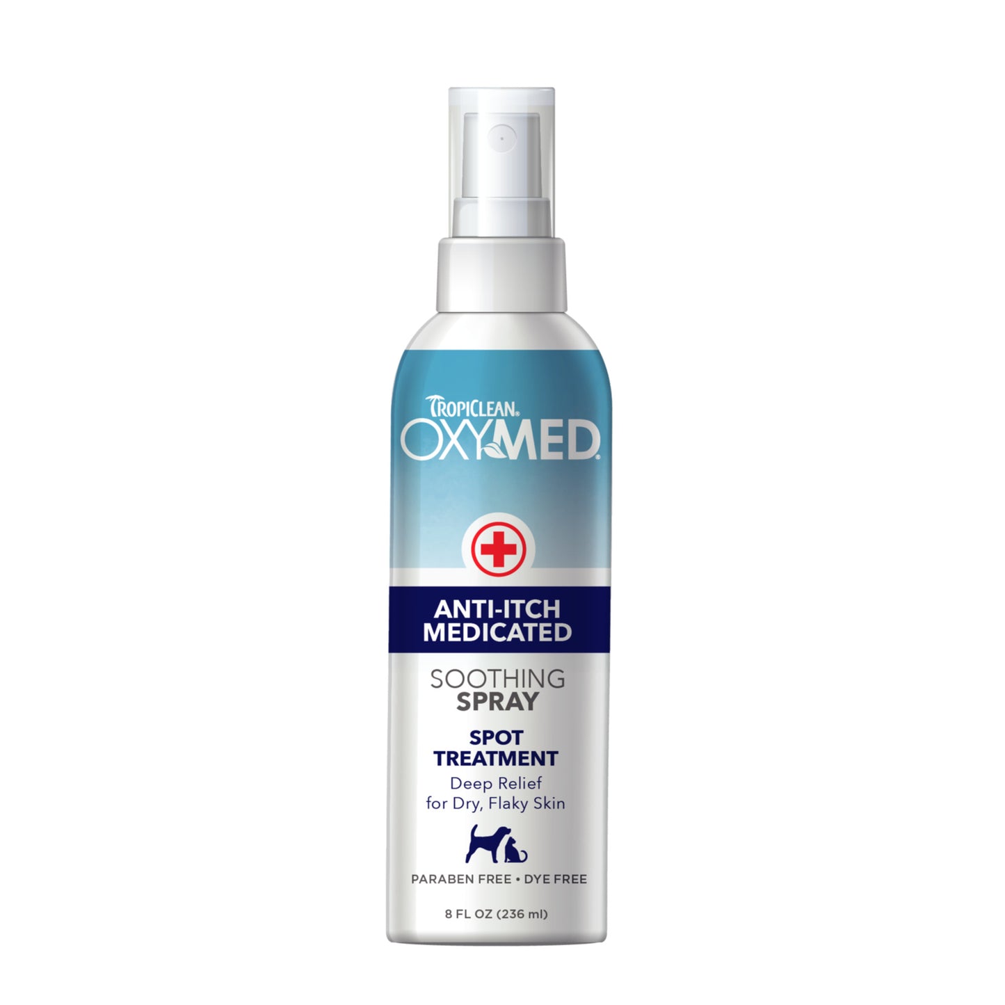 TropiClean OXY-MED Fast Itchy Skin Relief Anti-Itch Spray