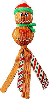 KONG Holiday Wubba™ Gingerbread Man Dog Toy Large