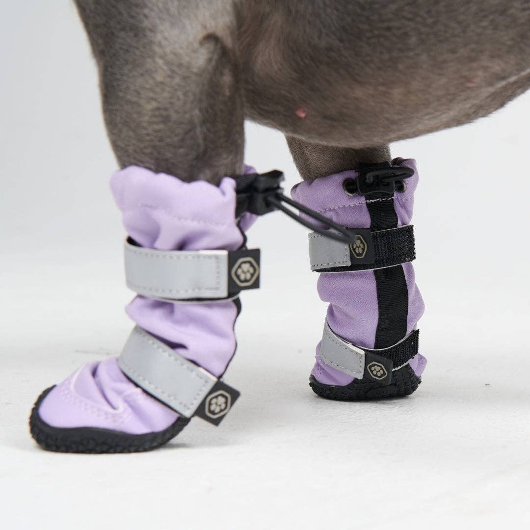 Spark Paws Flex Shell Water-Resistant Dog Boots - Lilac