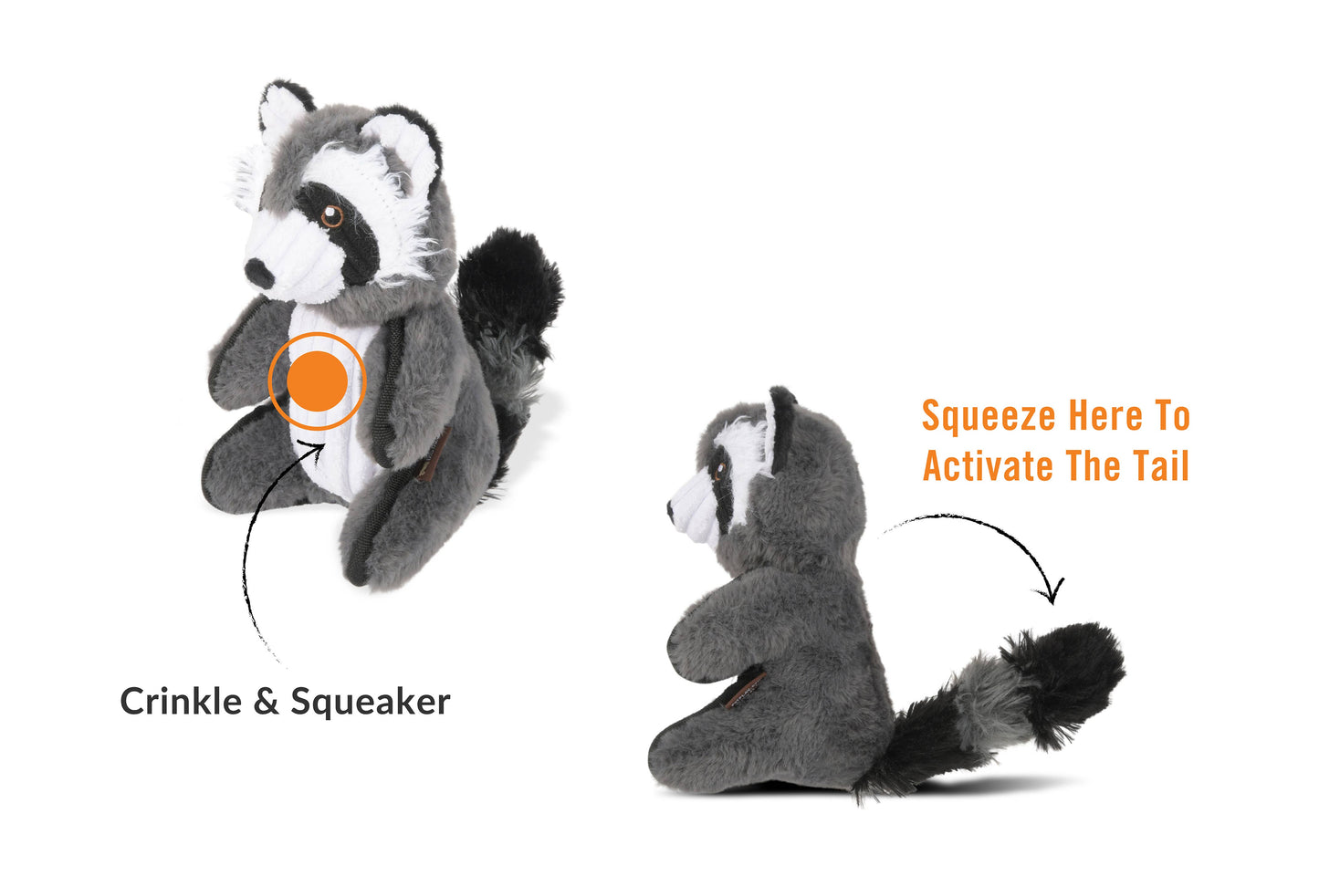 P.L.A.Y. Forest Friends - Critters Plush Dog Toy