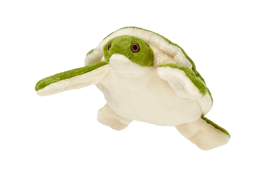 Fluff & Tuff "Esmeralda" - Turtle Plush Dog Toy
