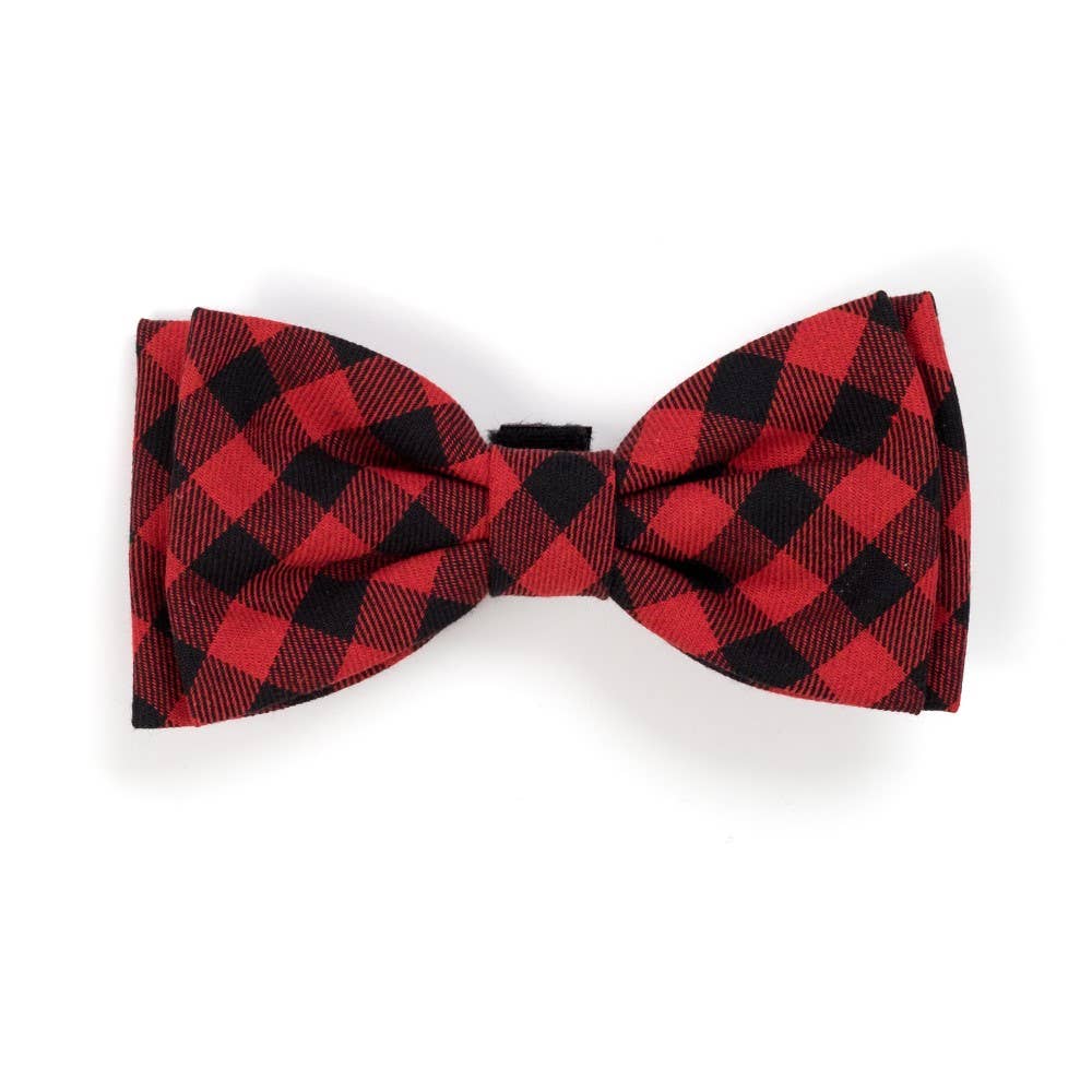 The Worthy Dog - Buffalo Plaid Bow Tie