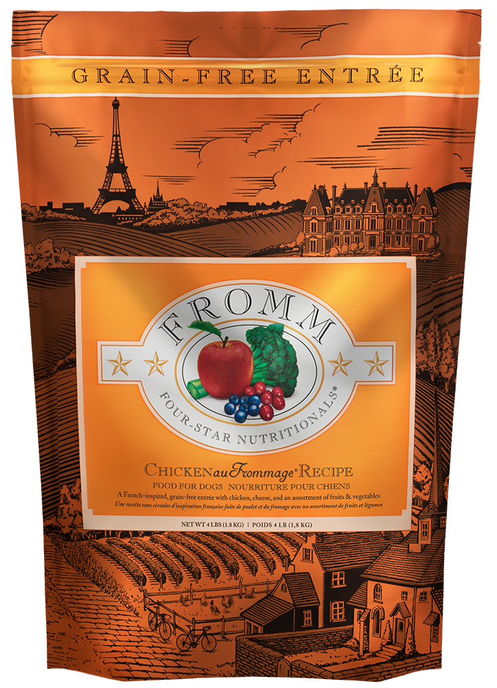 Fromm Dog Four-Star Grain Free Chicken Au Frommage Dry Food