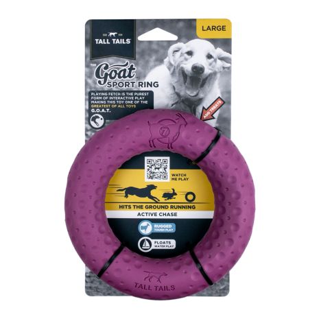 Tall Tails Dog GOAT Sport Ring Toy