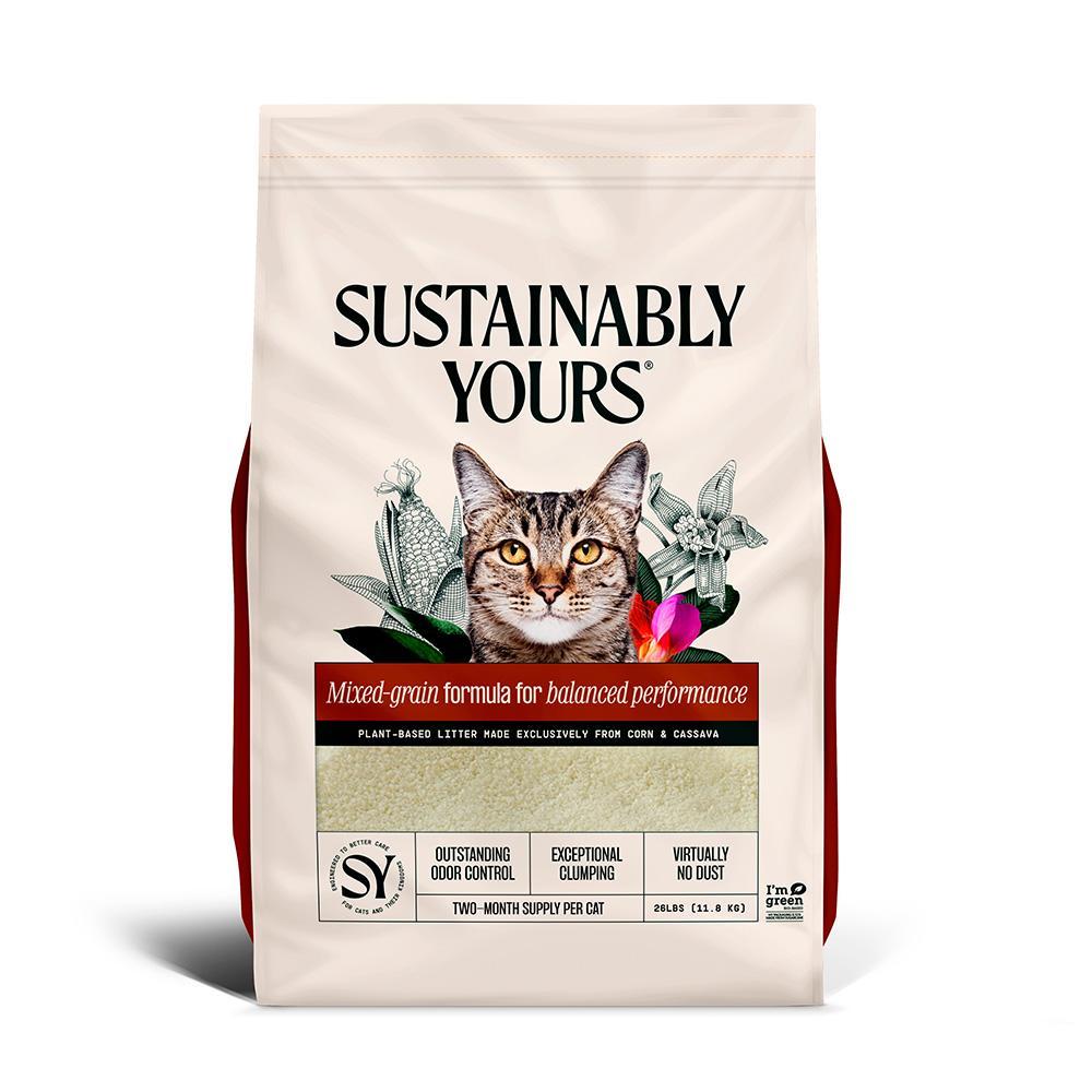Sustainably Yours Cat Litter Mixed-Grain Formula
