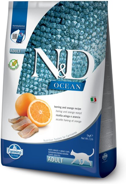 Farmina N&D Ocean Prime Herring and Orange Neutered Adult Cat Food