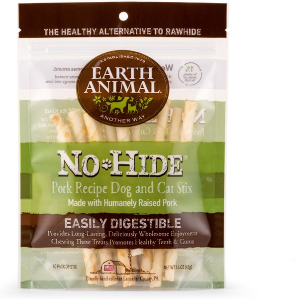Earth Animal No-Hide Stix for Dogs and Cats (10 pack)