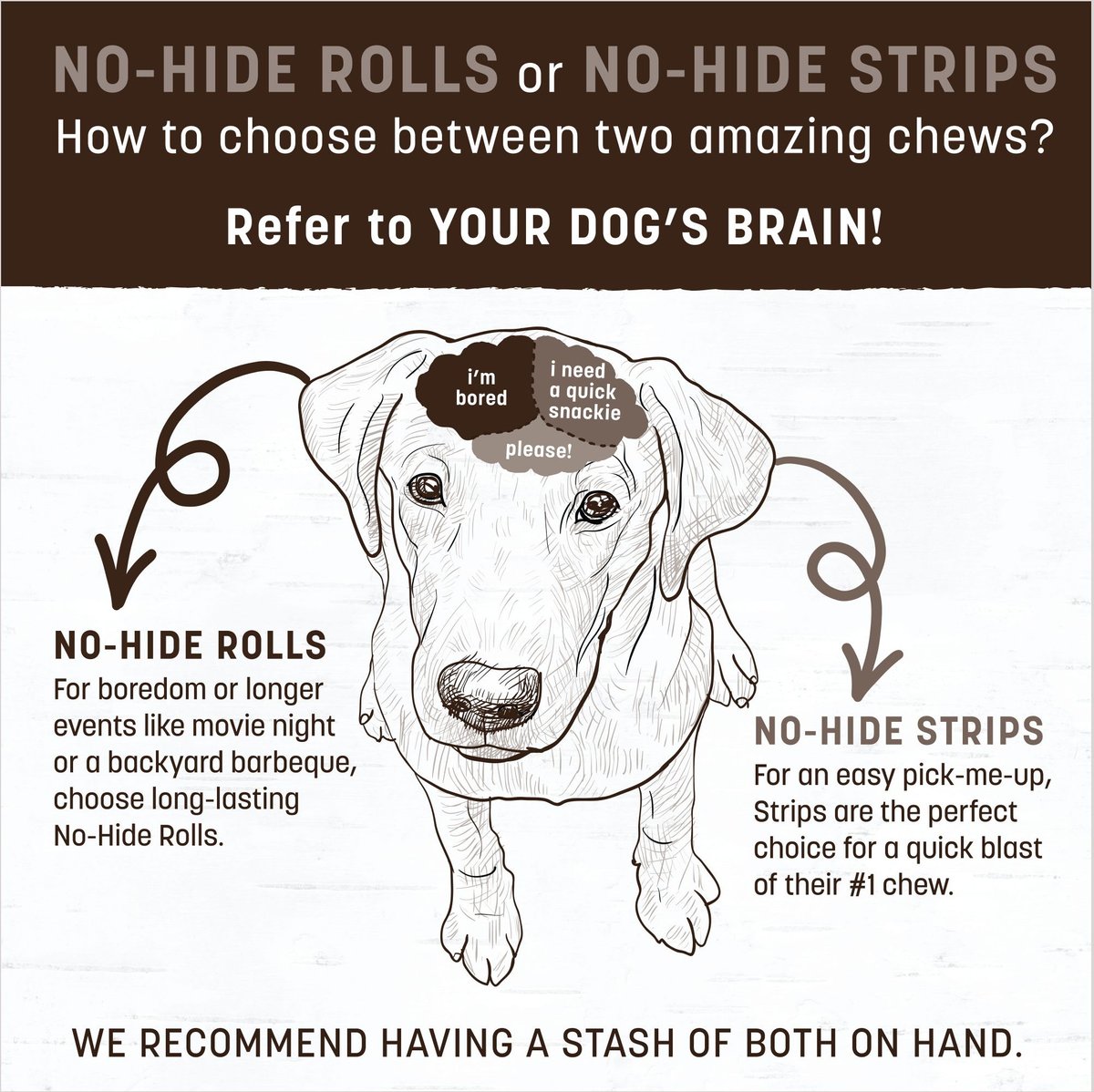 Earth Animal No-Hide Barbeque Dog Chew Strip (4 pack)